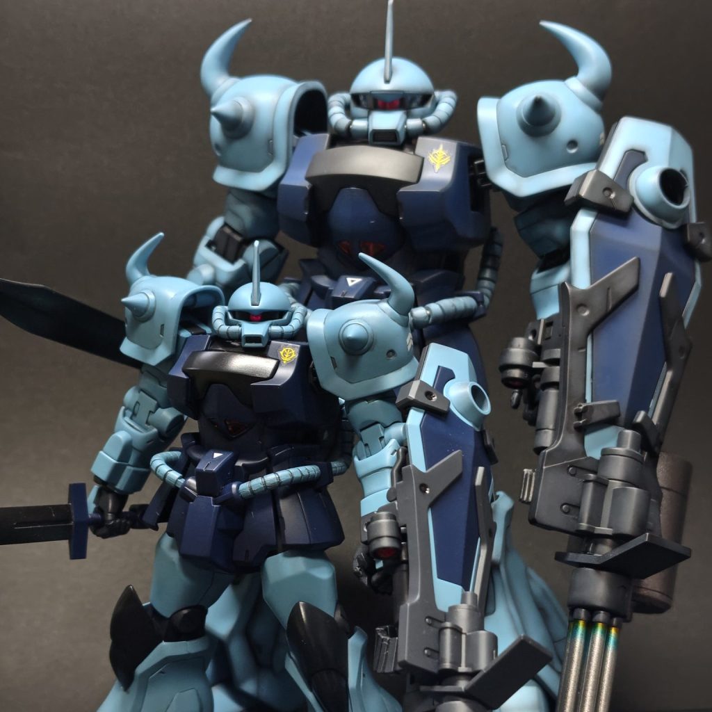 MG＆HG グフカスタム｜tobix-97さんのガンプラ作品｜GUNSTA（ガンスタ）