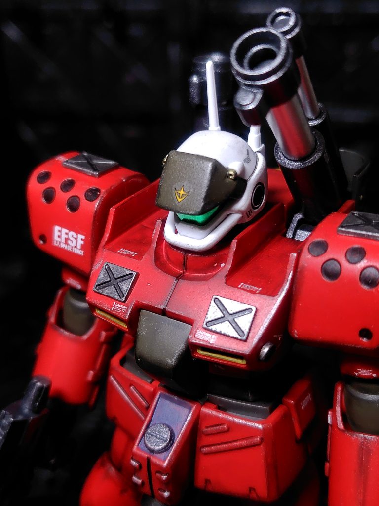 HGUC ガンキャノン量産型　現地改修&ビームライフル装備