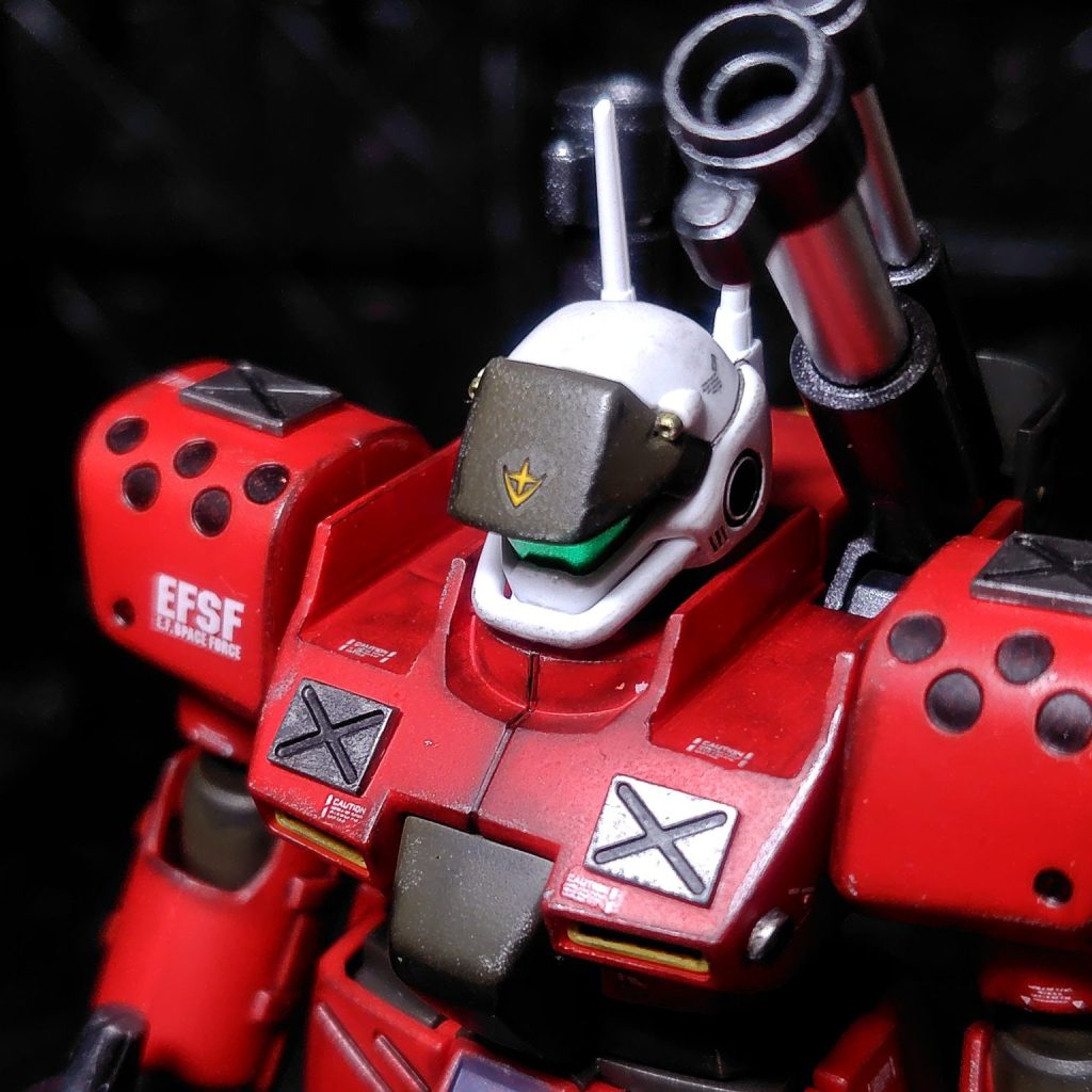 HGUC ガンキャノン量産型　現地改修&ビームライフル装備