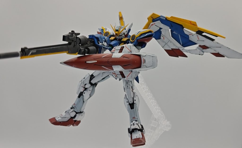 ライフルのウェザリングはだいぶ慣れたので今回はシールド頑張ってみました。