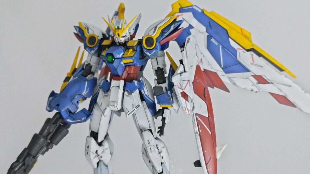 ウェザリングは前回楽しすぎでやりすぎた感じだったので、抑えめにしました。前回あたりからアクリジョン+リターダーによる延び調節で墨入れもアクリジョンでやり始めています。