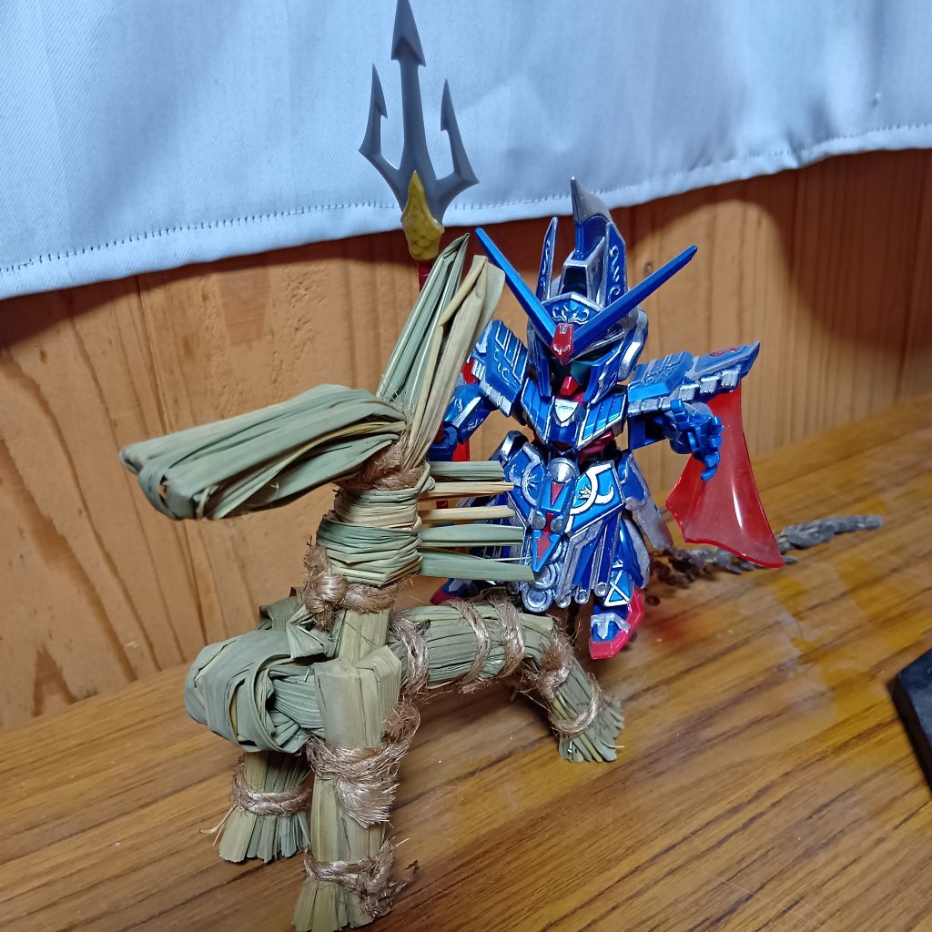 シーザーには乗馬していただきました🏇