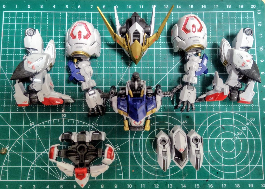 最終組み立て前