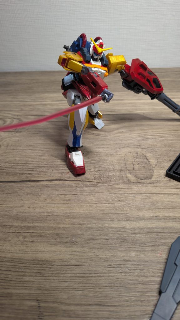 フリーダムと同系統のビームサーベルを搭載されているそれではまた会いましょう!