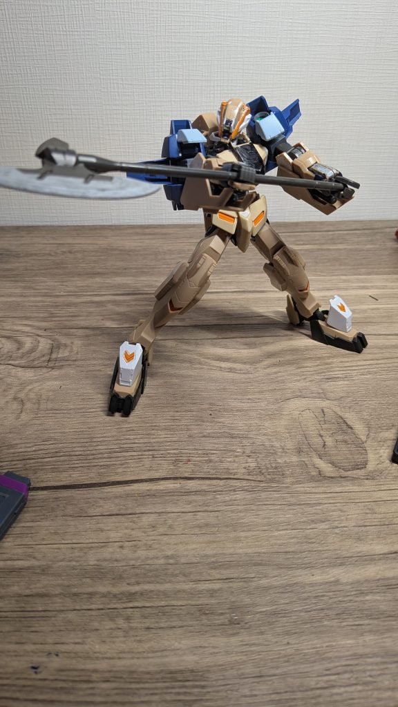 グシオントリプルリベイクはストライクデスティニーフリーダムとの決戦で大破していたため改修を行われた。性能も3倍ほど向上している