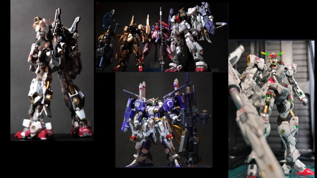 〈撮影〉撮影ブースは持ってません。大きな紙を使った大体黒背景でやっています。粗を隠して作品の見てもらいたい部分にだけ視線を誘導するだめです。奥深さが出て質感が上がる気もします。オトナな感じ?カメラはoppo reno7a か RX100M3をミニ三脚に立てて撮っています。 大きく見せるための煽り撮影が多いのでスマホの広角カメラを使うことがアーティファクトでは多いです。ライティングで同じ作品でも表情が全然変わるので、いろんな角度から、光もいろんな角度から、一度の撮影で50から100枚ぐらい撮って、良さげなものを選んでます。機体にまつわるストーリーや空気感を写真から感じてもらえたら、という感覚で撮影しています。 〈GIF〉画像扱いでGIFをアップできることを知ったので、回転テーブルにのせた動画を時々載せています。模型屋さんのショーケースで展示してもらうような楽しさがあります。粗も見られてしまいますが(笑)