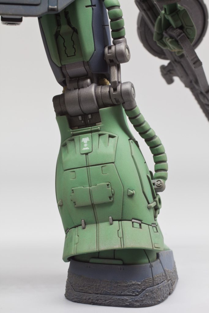 ほぼ全てのモールドは掘り直し‼️機体各所に見られる「フック」？の基部も彫り込んで別パーツ感強調したつもりです💦