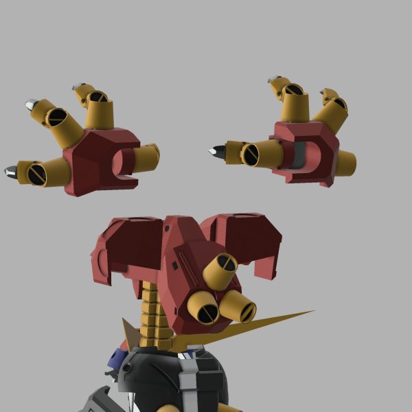 デビルクローの変形完成しました。DG細胞で何でもアリな設定ですが、差替えなしで何とか完全変形再現したい所ですね😊（3枚目）