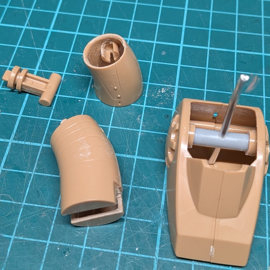 後ハメ加工はこんな感じです。