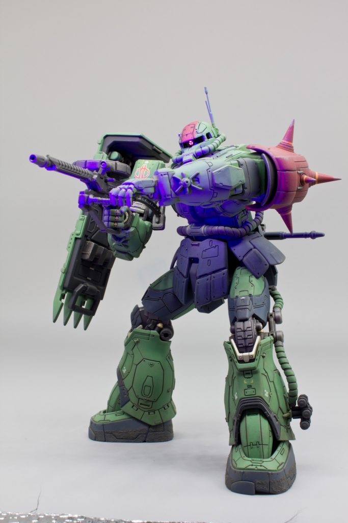 今回ウェザリングはフィルタリングとドライブラシメインで、チッピングは未実施です色んな色でかなり汚したつもりだったけど写真で見ると綺麗に見えます💦特に脚部はもう少し派手に汚れててもよかったです💦