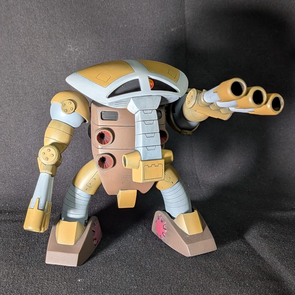 関節の渋みはパーマネントバーニッシュで調整。