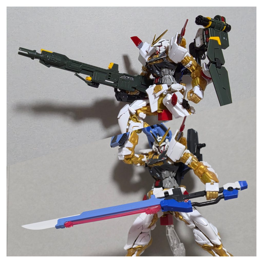 RGソードストライカー ランチャーストライカー METALBUILDアレンジ–5枚目/制作者：紅月昇