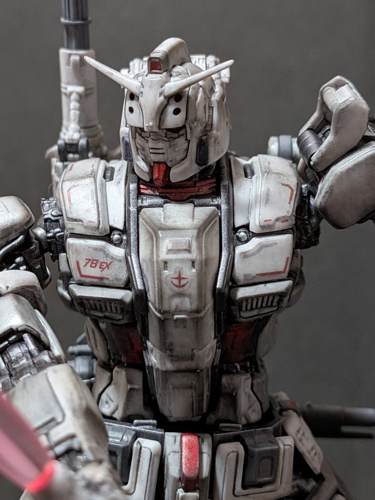 というわけで以上でガンダムEXでした。次回作るガンプラはガンダムEX作ったから同じ復讐のレクイエムのザクII（ソラリ機）を作るか08小隊のグフカスタムを作るか迷っていますがもしかしたら違うの作るかもしれないです。美少女プラモは30MSのスク水ボディと綾波レイもう一つ使って綾波レイ　スク水ver.を作る感じです。&nbsp;