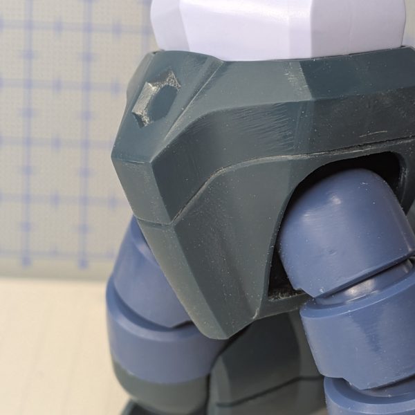 掘り直したりパテ盛ったり砥いだりそろそろ塗ります（2枚目）