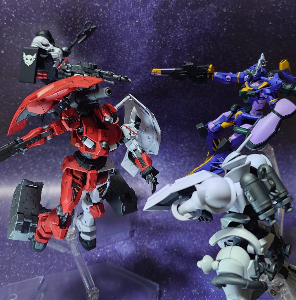 “その白いMS、格好良いね!僕の軽キャノンと交換しない?”“出来るわけないだろ、そんなこと!”