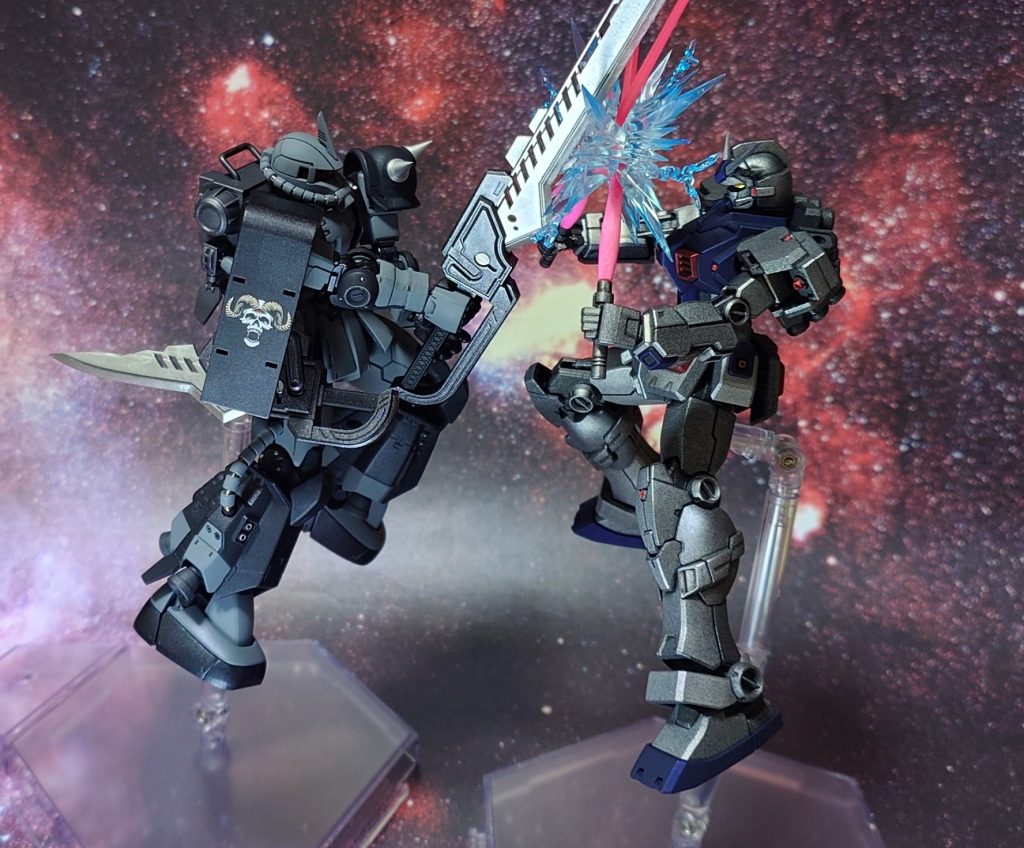 “引けば斬られる、押すんだ！”