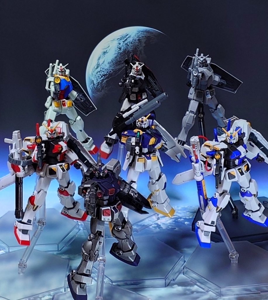 ガンダム7機の力を結集して終わり。&nbsp;