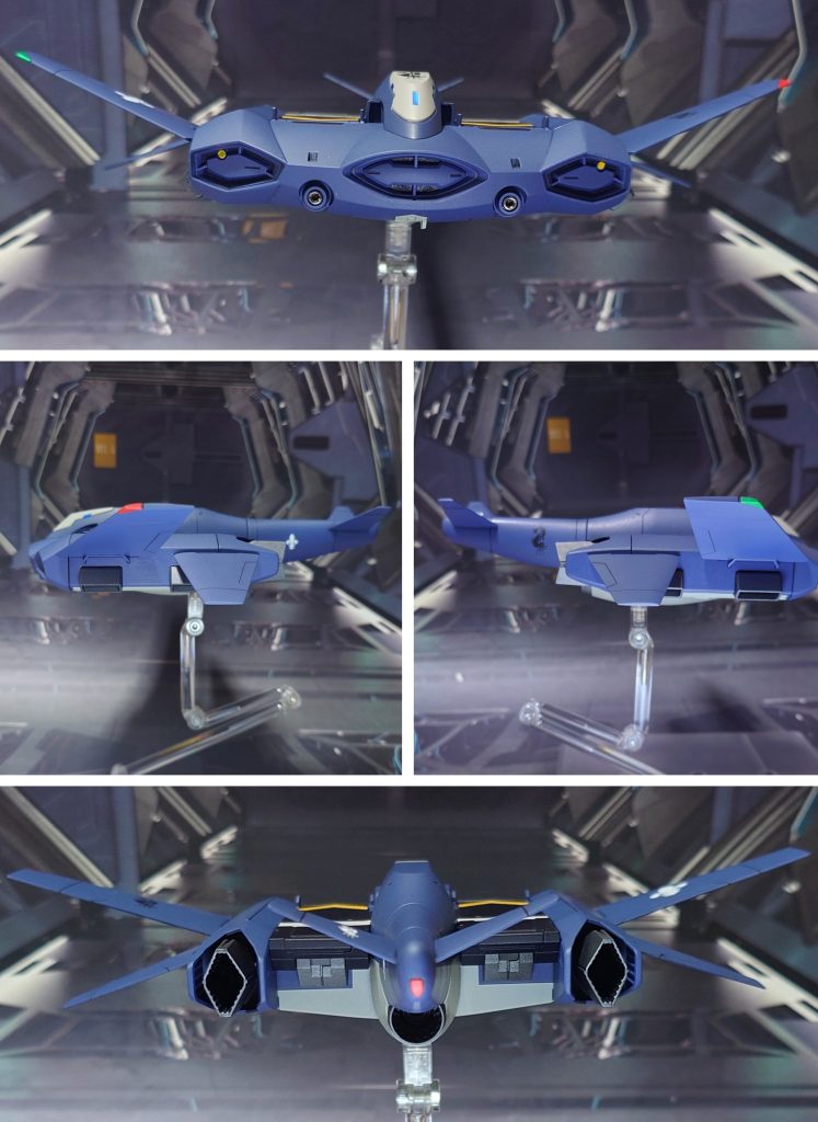 ティックバランの正面、左右、真後ろ。