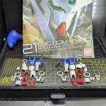 RGダブルオークアンタの製作スタートしました✨️出勤前に脚部パーツ切り出ししてい[…]