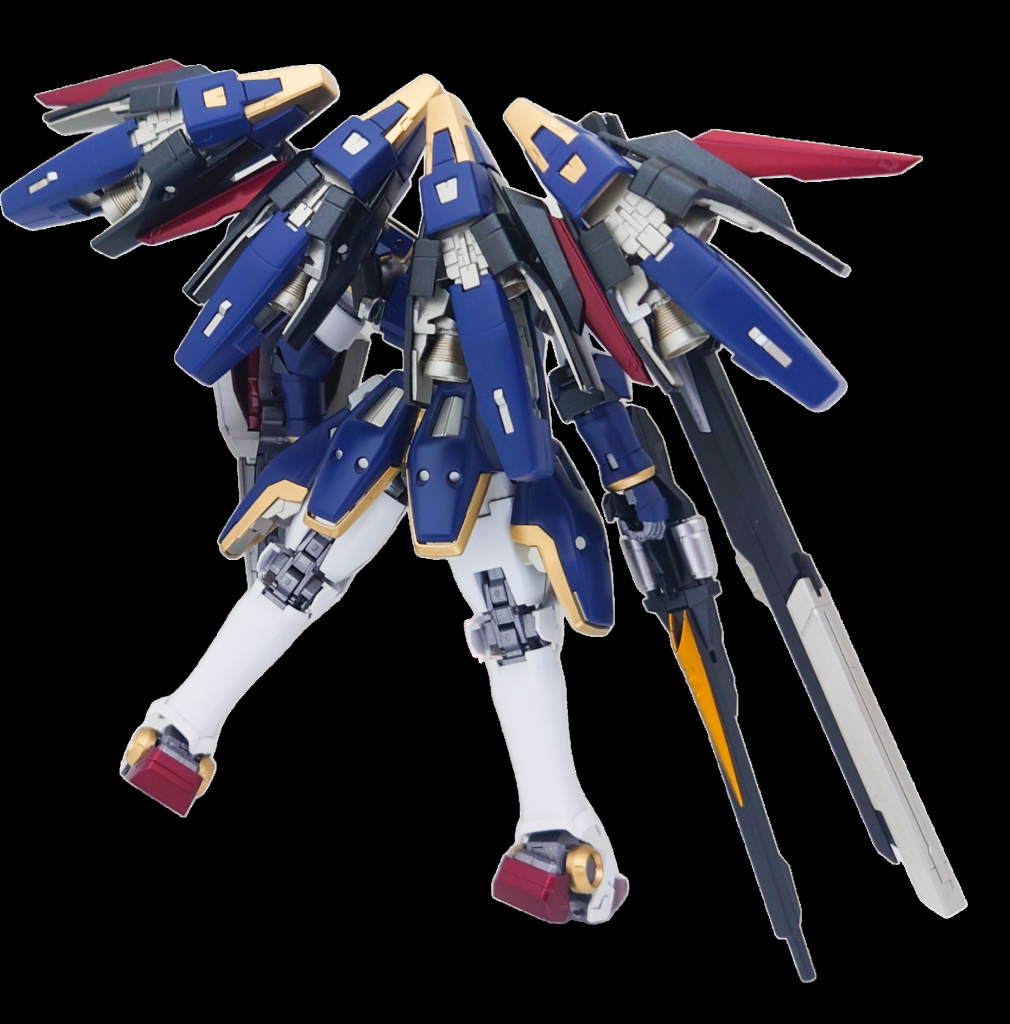 ブースターを展開した状態。