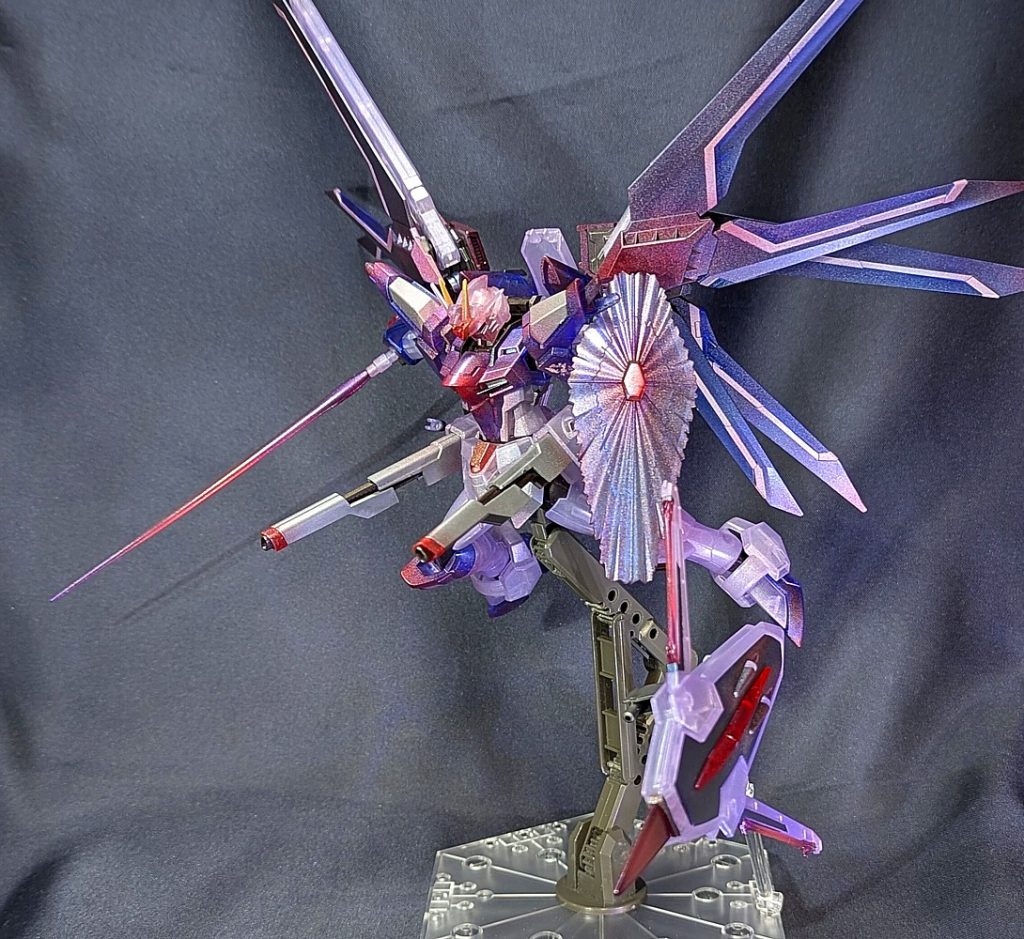 エフェクトパーツも闇堕ちカラーで禍々しくしてます