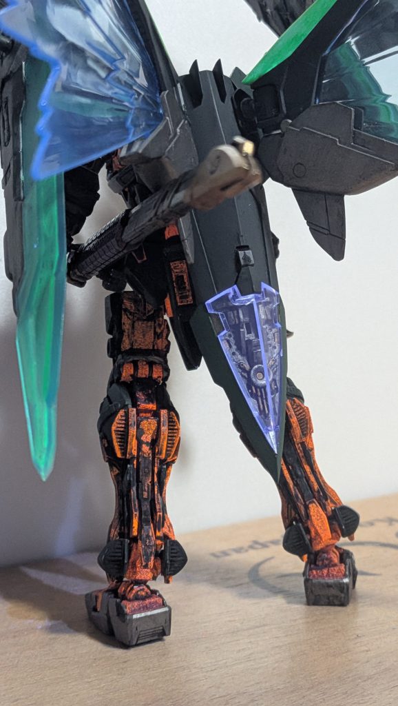 頑張って塗り分けしたコクピット