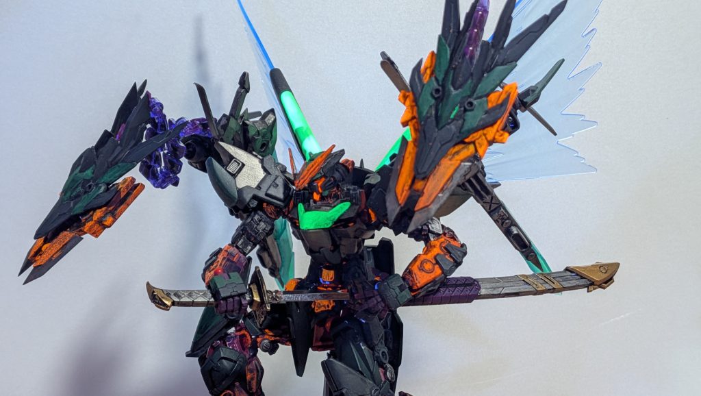 何だかんだありましたが、何とか無事完成できて良かったです(gundam-kao8)今回の紅白ガンプラ合戦は白組でした!白組のポイントは今、紅組に負けてるので、みなさまの熱いご支援どうぞよろしくお願いします🤣🤣🤣(gundam-kao2)