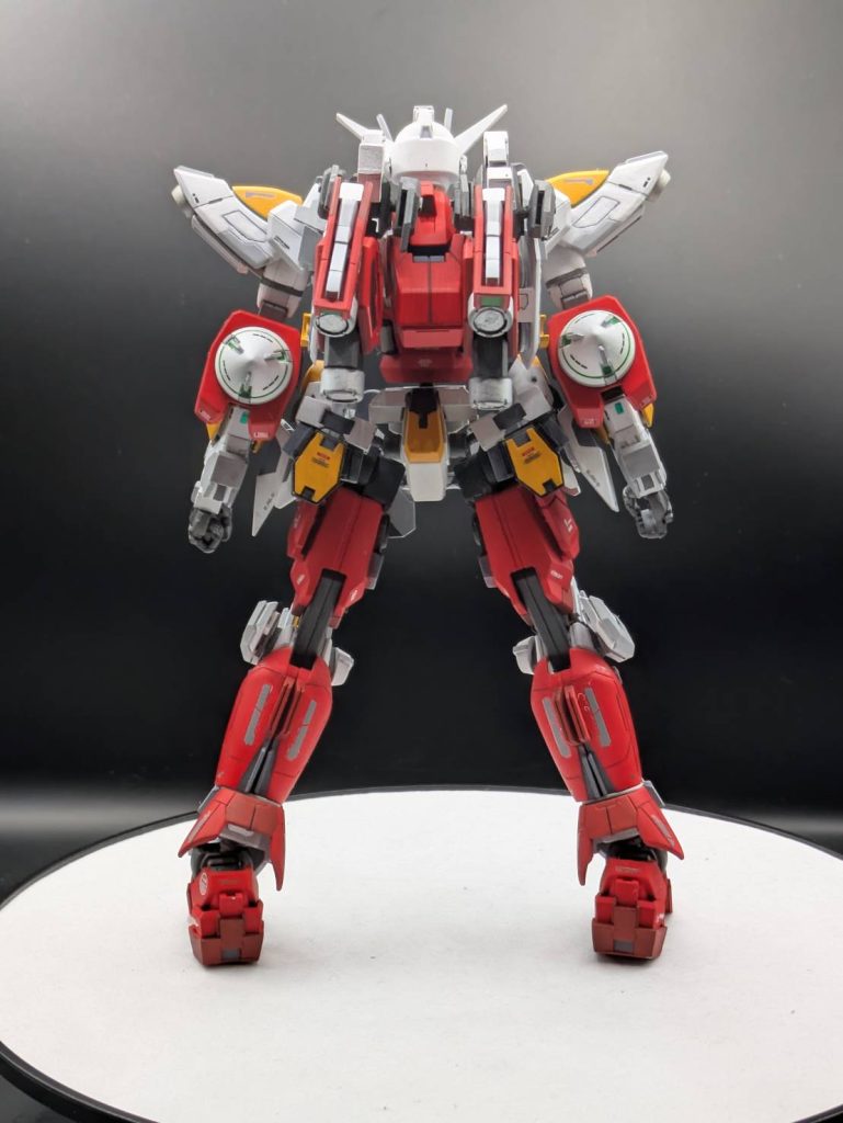 リボーンズキャノンへ構造上変形も可能ですが…写真撮り忘れましたw