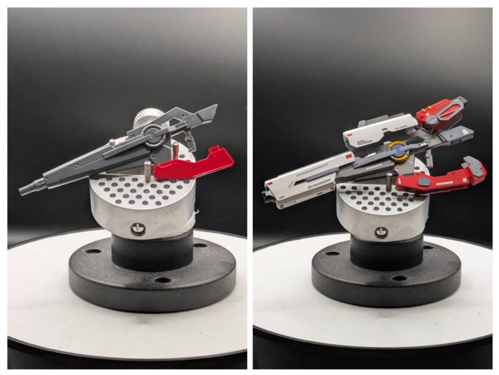 GNバスターライフルはより大型に