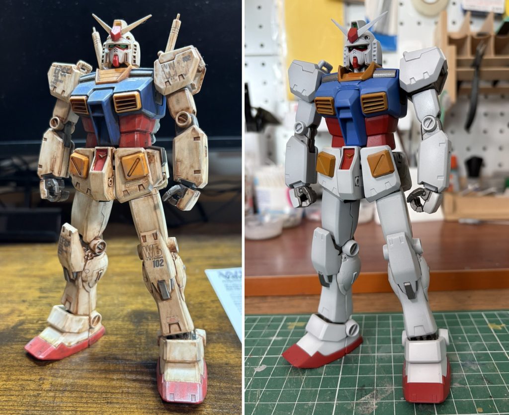 BeforeAfterですAfterは汚し前ですが・・・