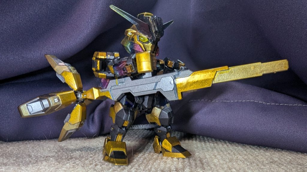 追記 撮影時ビームサーベルも付けるの忘れてました😅