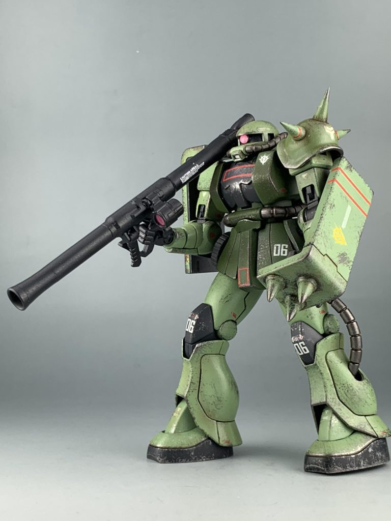 旧ザクシールドには磁石を仕込みました。