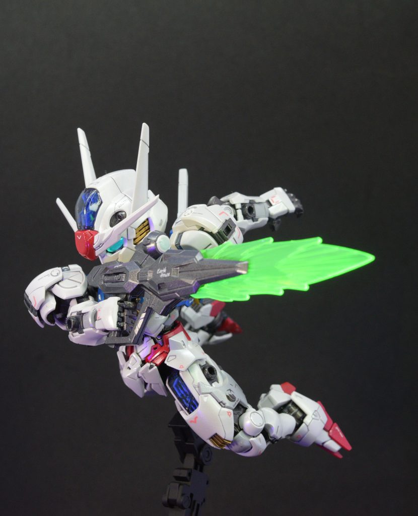 アクションポーズで〆！