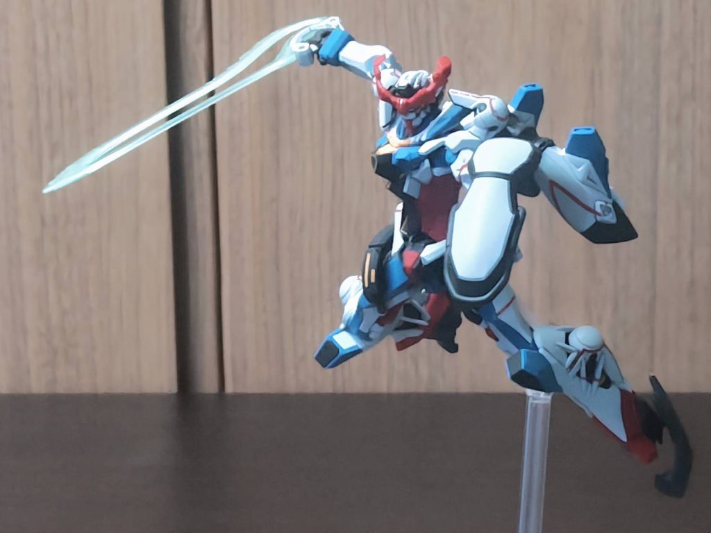 ファイナルゲッターt……もとい、ビーム・サーベル。劇中では終盤しか使いませんでしたね。