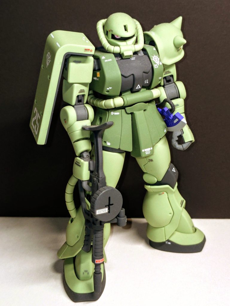 原型色仕上げです。首は引きぎみになるようにいじってあります。