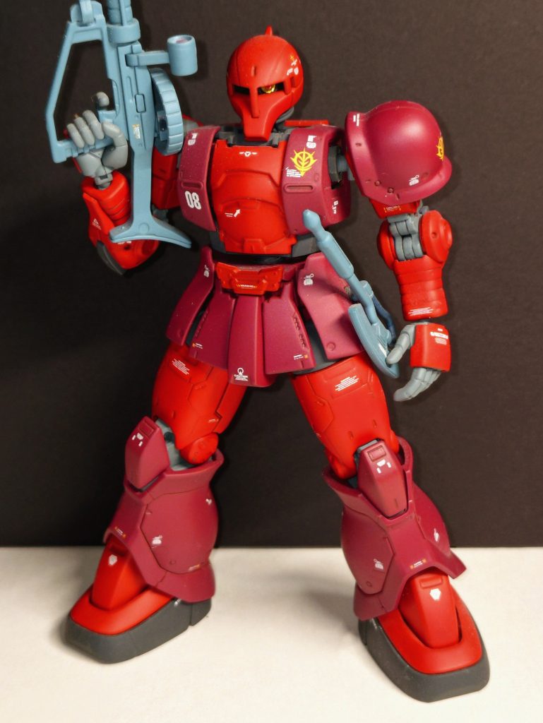 ORG旧ザク　太ももも顔も好みです。元はデニムかな？丁寧に、つぶしました。