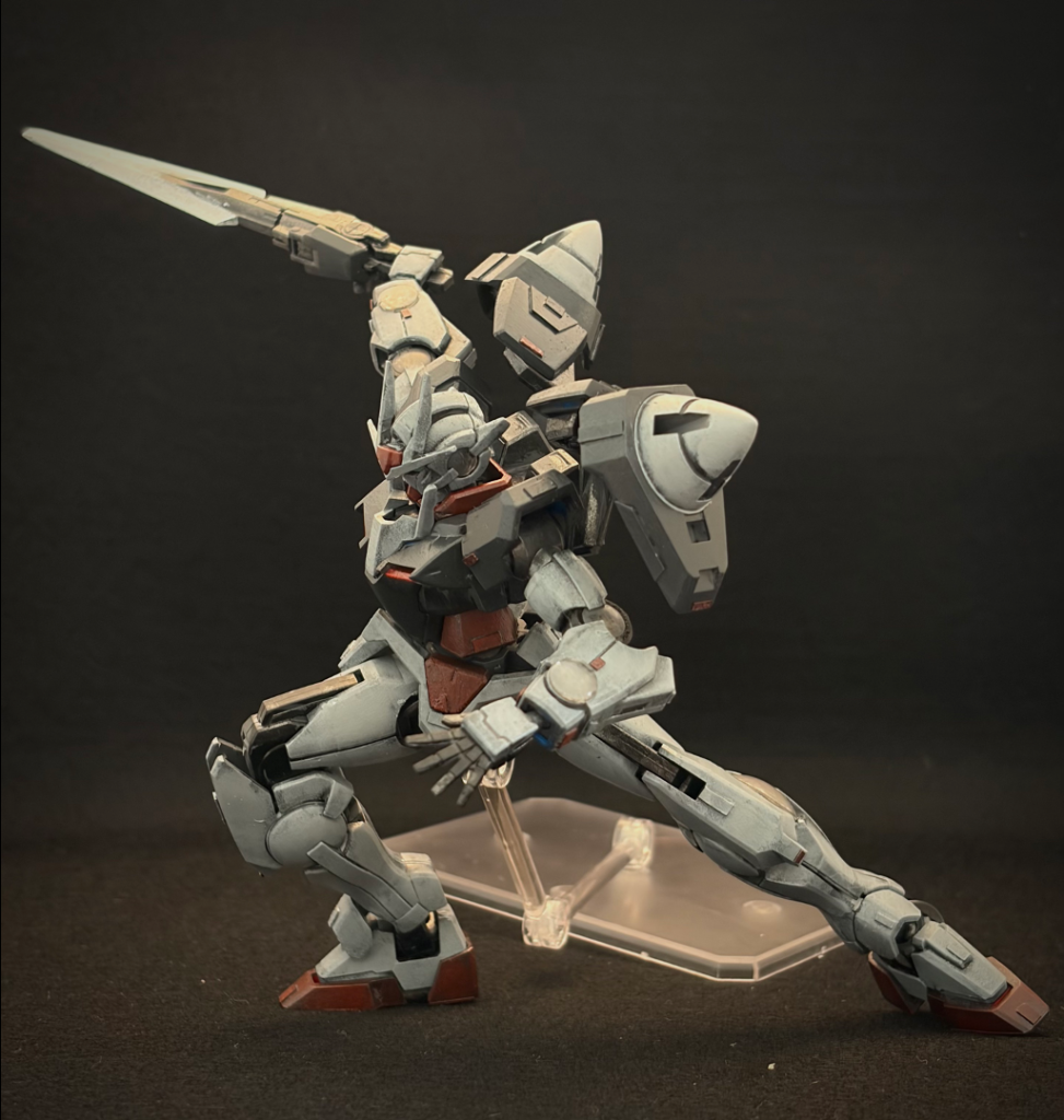 ダブルオーガンダム 〜プラバンで小細工をしてみる