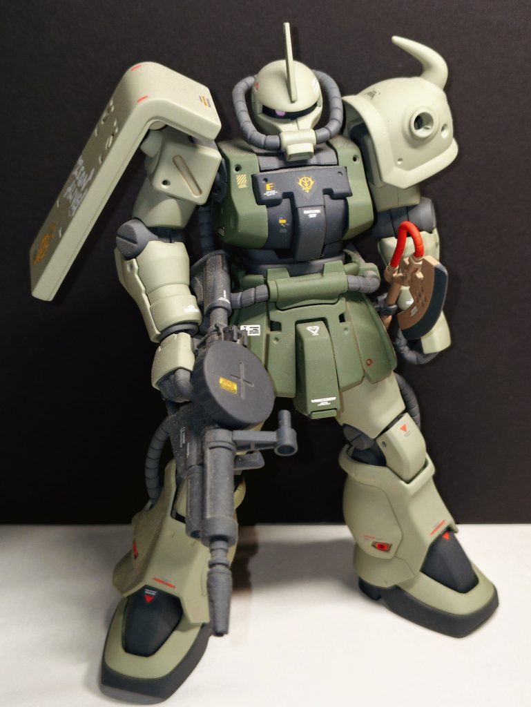 FⅡ型。腰、首の延長。シールドの変更と角度を変えてます。