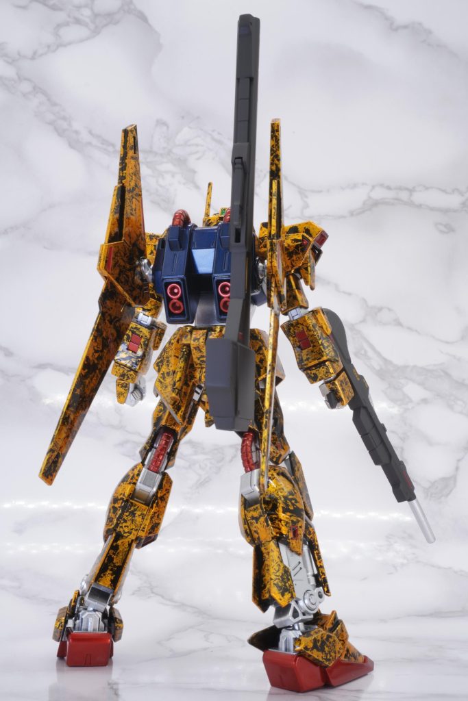 完成してみると虎柄っぽくなっていました。