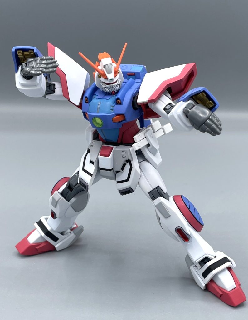 【HGFC】シャイニングガンダム（ノーマルモード）【筆塗り全塗装】