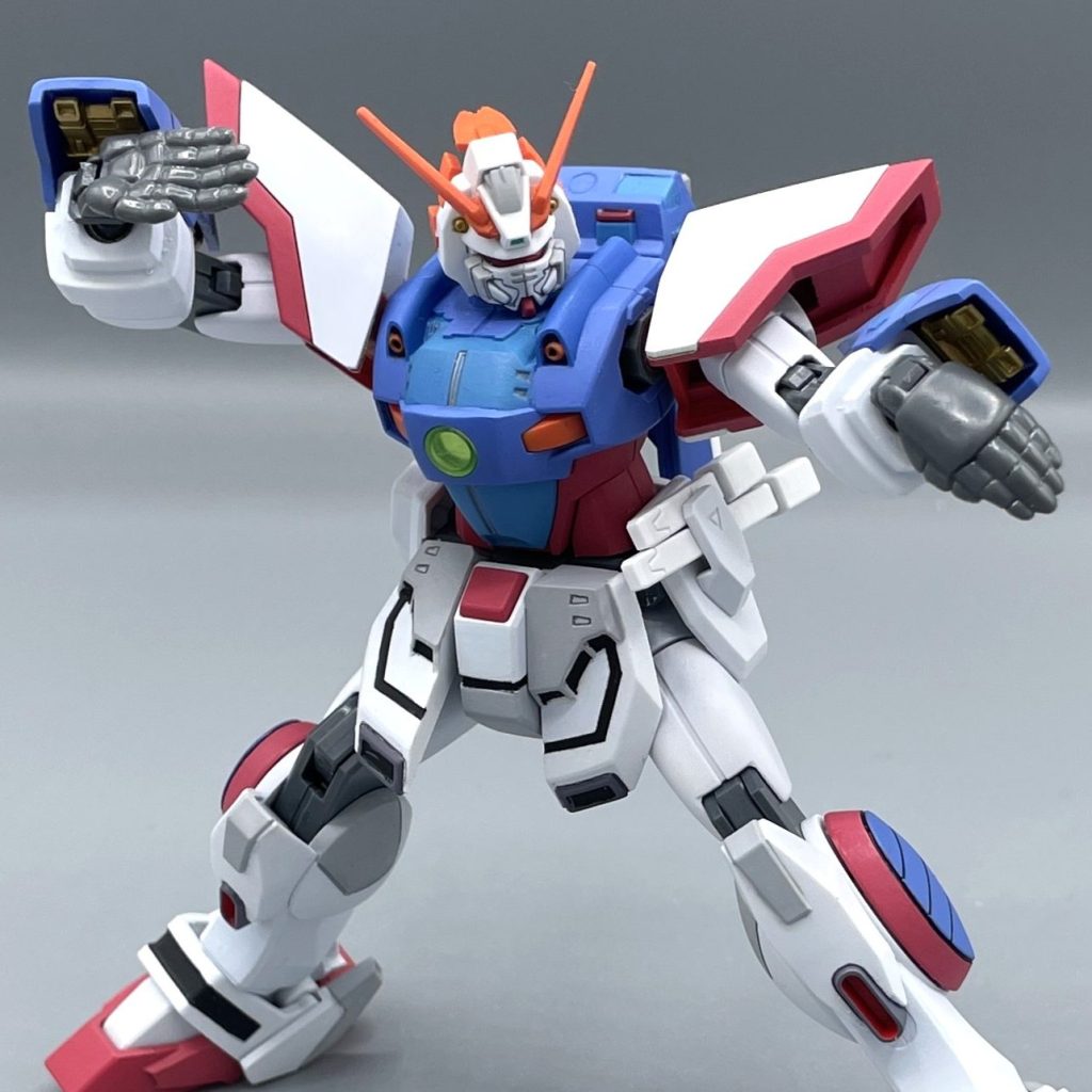 【HGFC】シャイニングガンダム（ノーマルモード）【筆塗り全塗装】