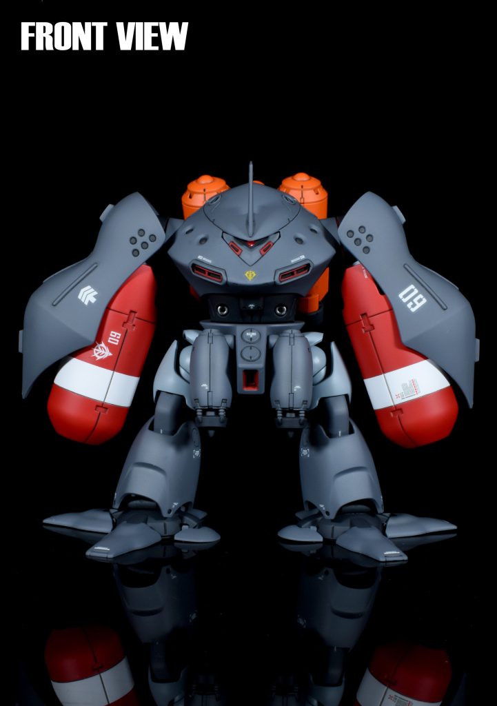 フロントビューブレードアンテナとフロントアーマー部にジェットパックを追加