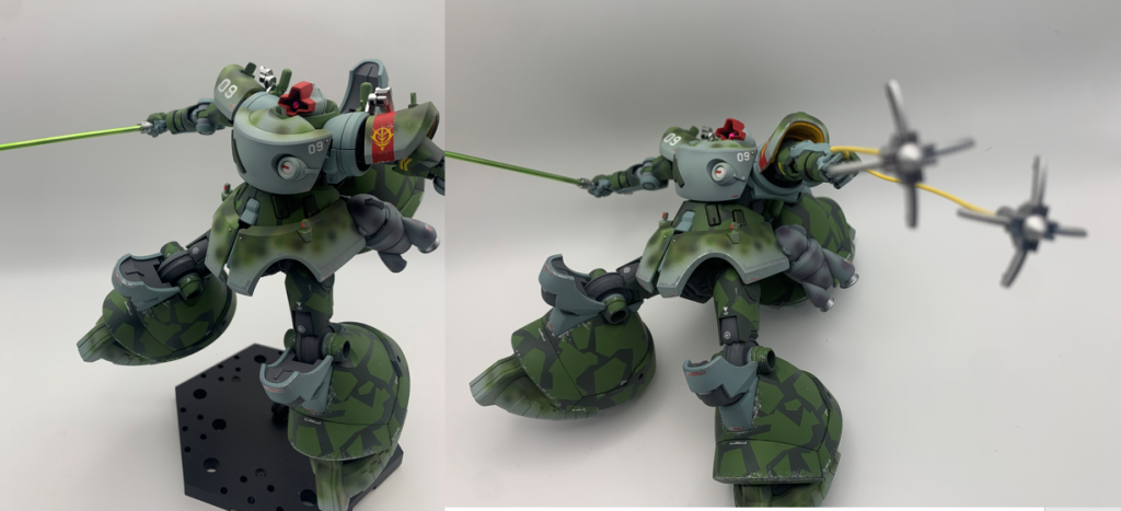 ヒートサーベル＆電磁ハーケン装備！