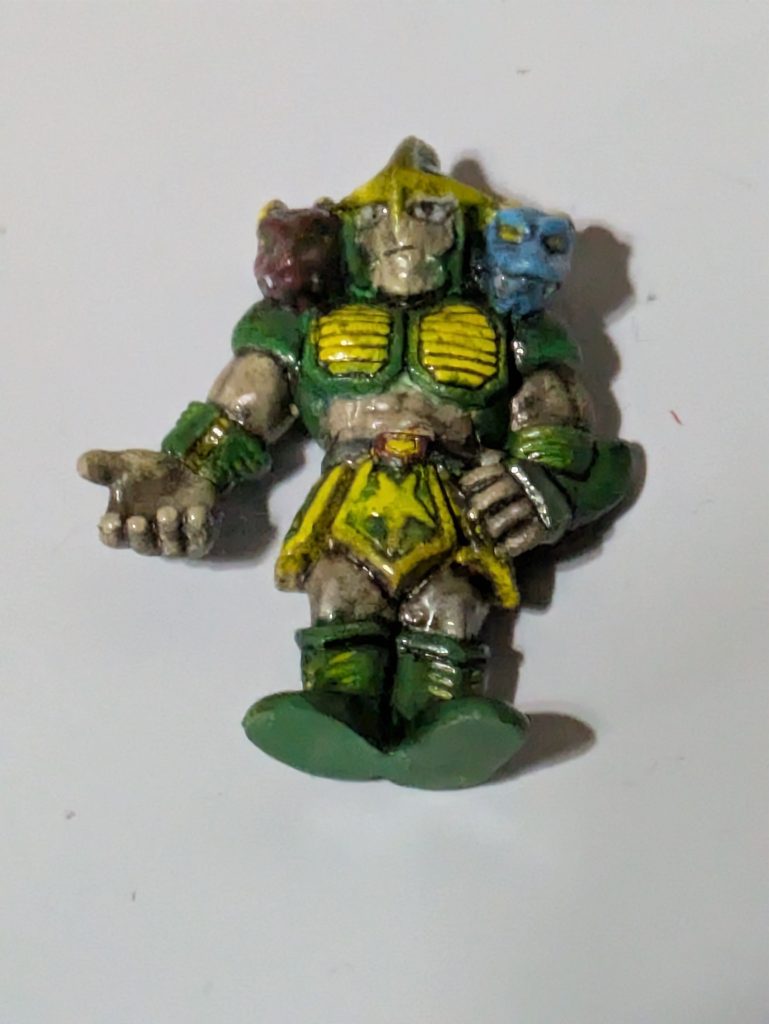 作品名：マーベラス<p>つぶやきだからいいかなとキン消しを塗装したやつ貼ります</p>
