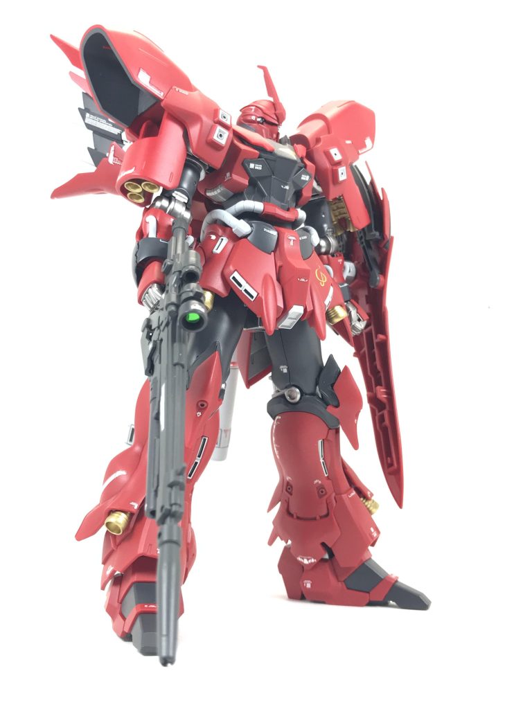 相変わらずのIF設定で、もしUC編でもシャアが生存し、ネオジオンがアナハイムからシュナンジュスタイン（2機のうち1機）を強奪、シャア専用に改修したら？という脳内妄想で作成してみました。