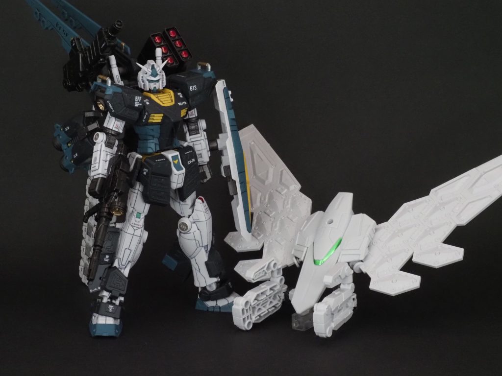 余剰パーツで支援機的な何かをでっちあげ。