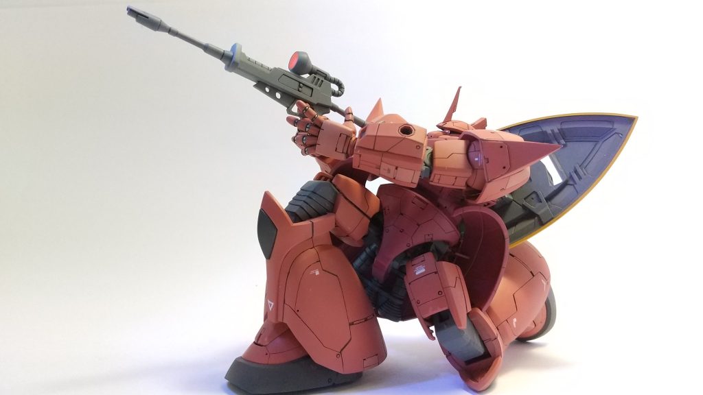 ＨＧシャア専用ゲルググ–2枚目/制作者：猿印