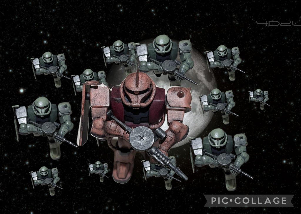 宇宙世紀0079…と言いたいとこですが…戦艦が無ぇ（笑）