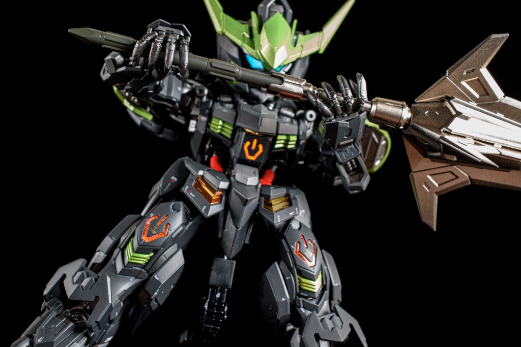 MGSD ガンダムバルバトス オリジナルカラー 完成！✨–9枚目/制作者：ごろうまる