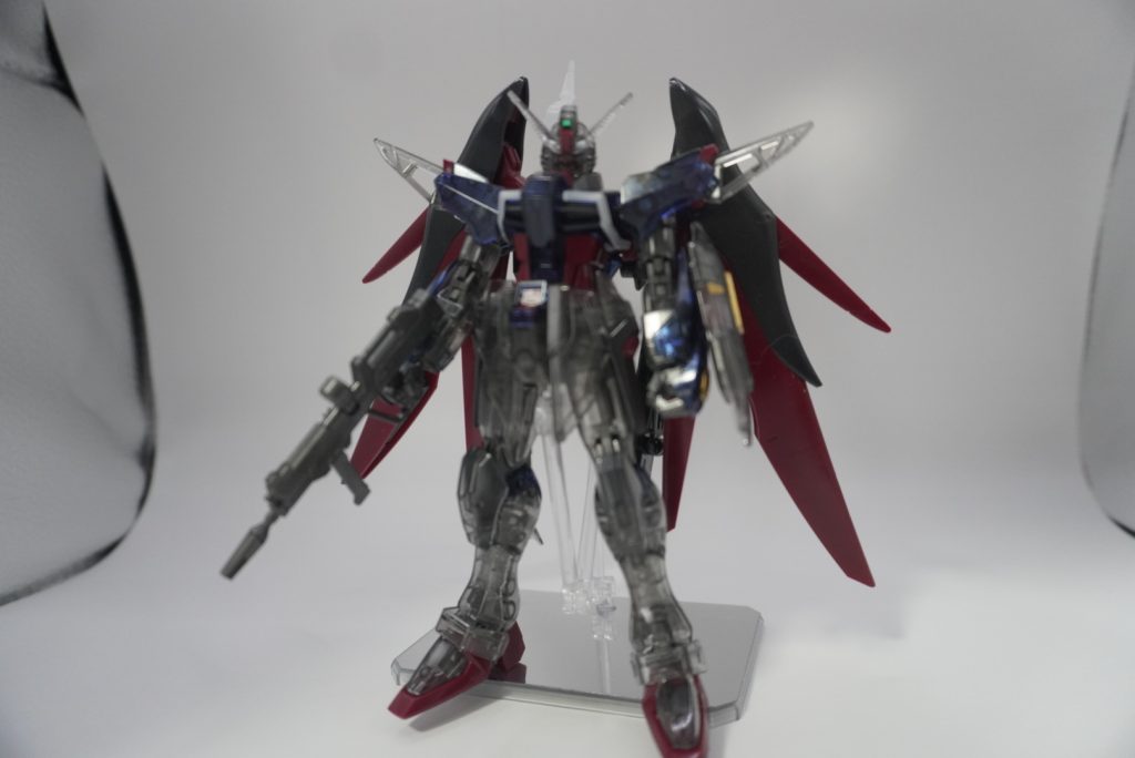 【素組】デスティニーガンダムクリアカラー
